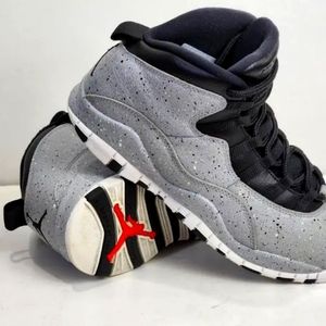 Air Jordan 10 Retro GS "Cement" | 310806-062 | Youth Sz 5.5